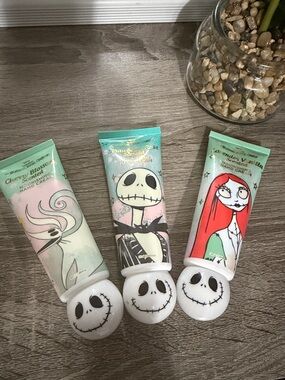 Bundle of The Nightmare Before Christmas themed nourishing handcreams